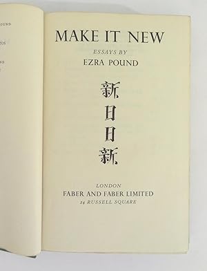 Download Ezra Pound Make It New Background