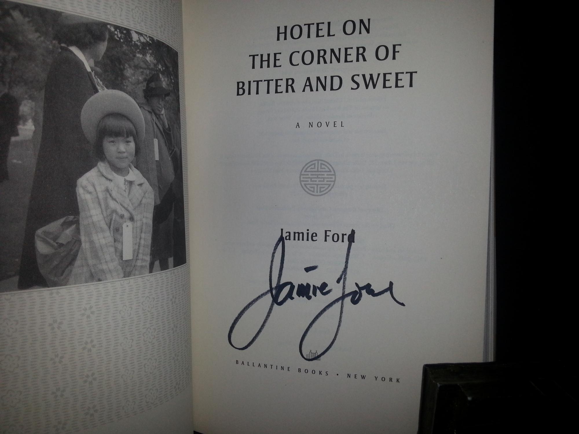 Hotel On The Corner Of Bitter And Sweet Signed First Edition Hotel On The Corner Of Bitter And Sweet Signed First Edition Plus Extra