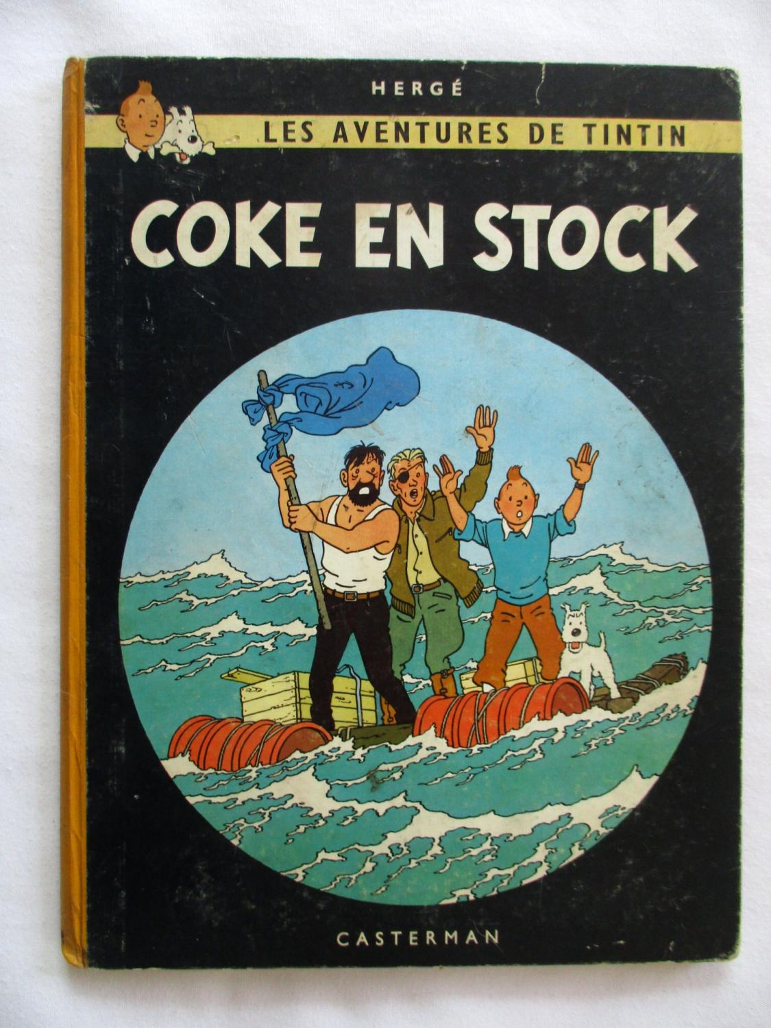 Les Adventures de Tintin. Coke En Stock. - Herge.