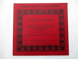 Sotheby Company Sothebys Belgravia Auction Catalogue English