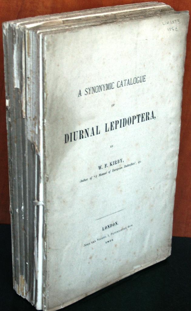 A synonymic catalogue of diurnal Lepidoptera