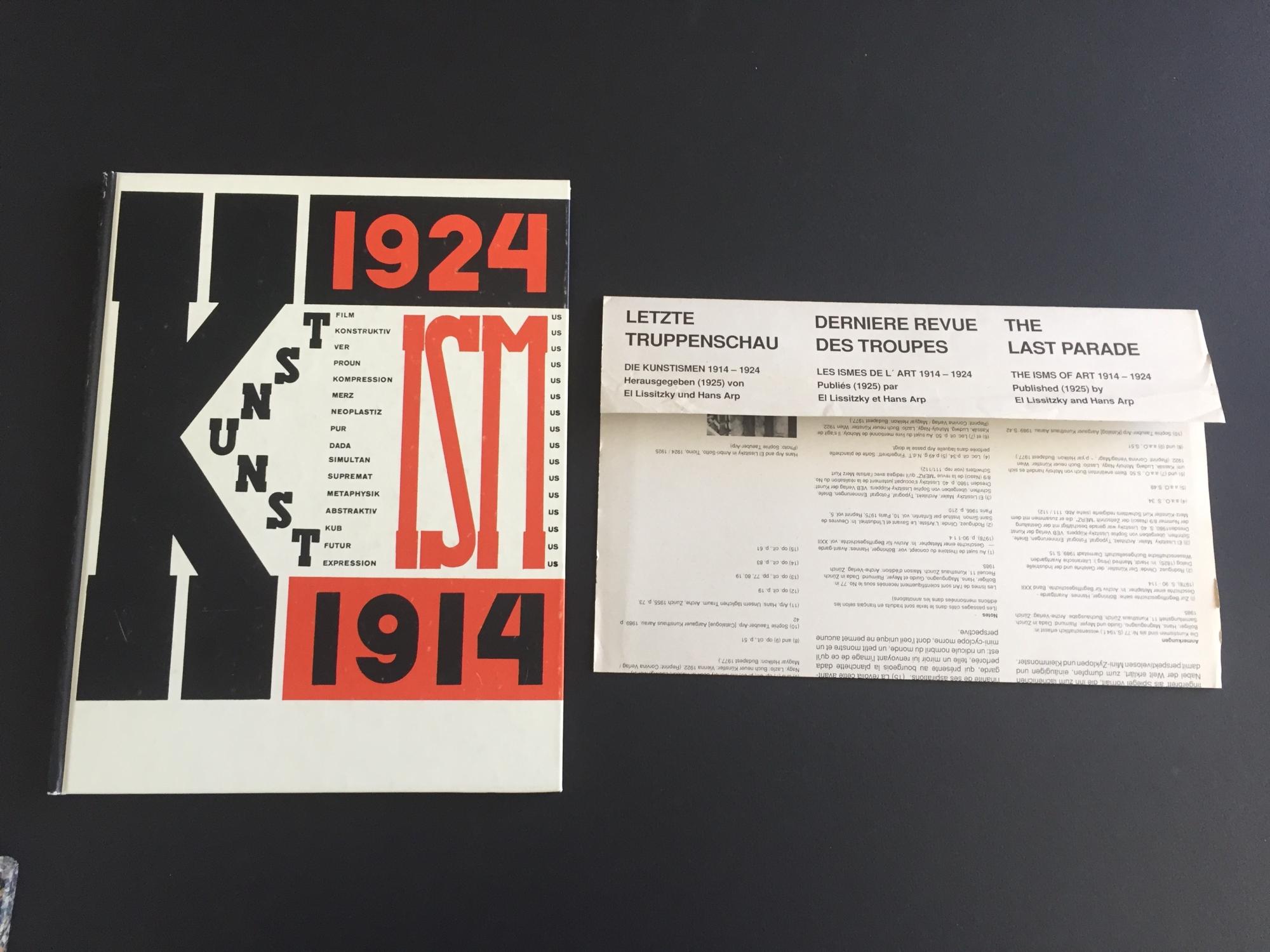 Die Kunstismen 1914-1924