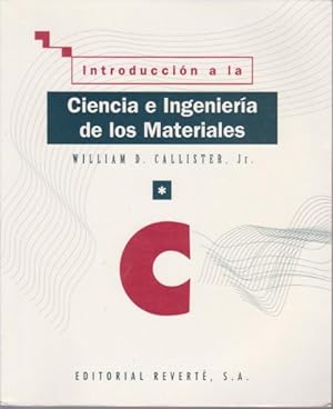 Introduccion Ciencia Ingenieria Materiales Abebooks