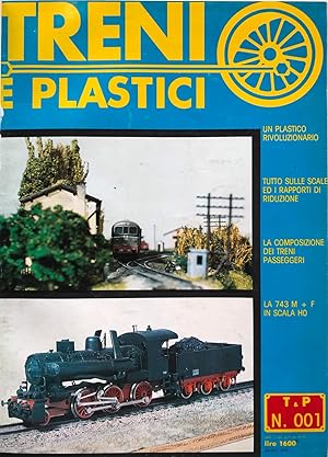 TRENI e PLASTICI - 10 numeri rilegati. 1979