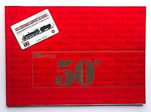 Catalogo Rivarossi 50° + badge "Mostra Un Treno Lungo 50 Anni" - 1995