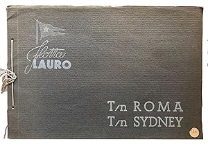 Flotta Lauro - Album aziendale di promozione delle T/N Roma e Sydney - 1953