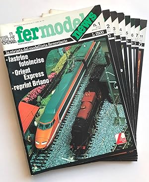 Fermodel News. 8 riviste. N. 1, 2, 3, 4, 5, 6, 7 e 11