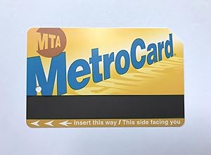 New York Metro Card. 2009.