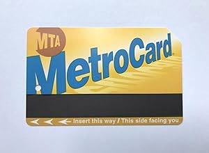 New York Metro Card. 2013.