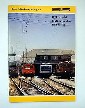 Ferrovie - Materiale Rotabile BLS Bern-Loetchberg- Simplon. 1983