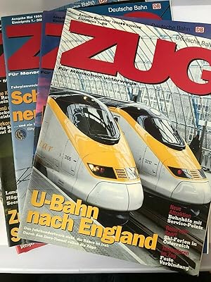 Ferrovie | ZUG. Lotto di 6 Riviste delle Deutsche Bahn