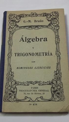 algebra y trigonometria - bruño - tdk240