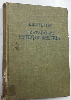 TRATADO DE ESTEQUIOMETRIA - NYLEN - WIGREN - 1951- TDK163