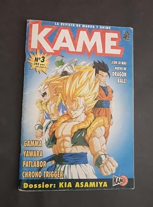 Revista de manga y anime - kame - n° 3 - tdkc10