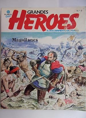 GRANDES HEROES. EL DESCUBRIMIENTO DEL MUNDO. Nº 9. MAGALLANES. AÑO 1981. TDKR48