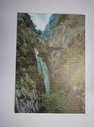 POSTAL PICOS EUROPA. Nº 3. PUENTE DE BOLIN SOBRE EL RIO CARES. EDICIONES SICILIA. TDKP2