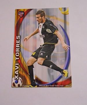 CROMO XAVI TORRES. LEVANTE U.D. LIGA 2011. MUNDICROMO. TDKP8