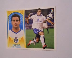 CROMO HECTOR C.D. TENERIFE. LIGA 2009-2010. EDICIONES ESTE. TDKP8