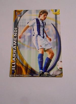 CROMO ILLARRAMENDI REAL SOCIEDAD. LIGA 2011. MUNDI CROMO. TDKP8