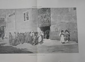 LA MAGDALENA. CUADRO DE DOMENICO MORELLI. LA ILUSTRACION ARTISTICA. TDKPR1