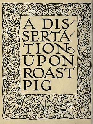 Charles Lamb Essays Of Elia Sellersupplied Images Abebooks A Dissertation Upon Roast Pig One Of Lamb Charles