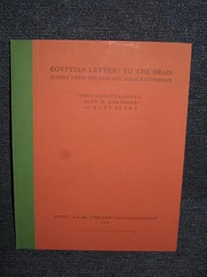 Egyptian Letters to the Dead by Gardiner AbeBooks Egyptian Letters to the Dead by Gardiner AbeBooks