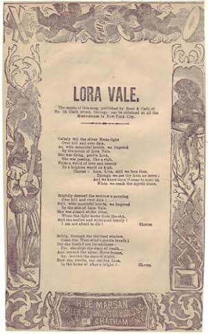 Lora Vale. (Broadside)