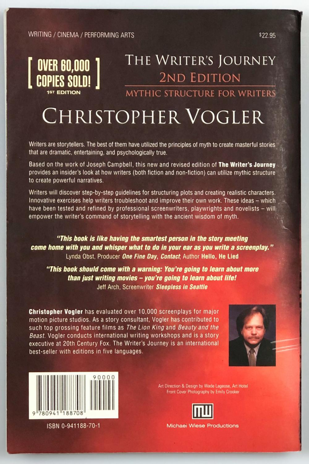 The Writers Journey: Mythic Structure for Writers, 2nd Edition