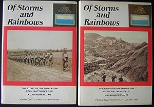 Of Storms and Rainbows : The Story of the Men of the 2/12th Battalion A.I.F. Two volumes