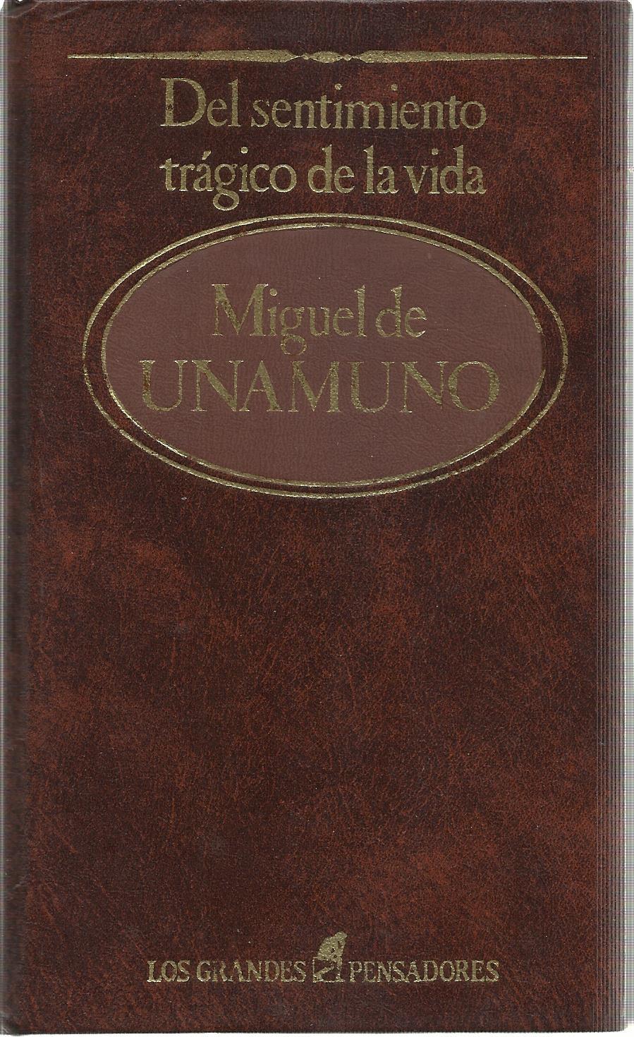 del sentimiento tragico de la vida