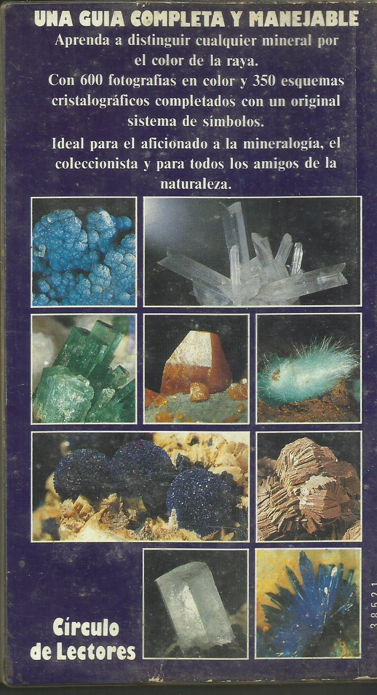 Minerales y cristales. Gran Guia de la Naturaleza. - Rupert Hochleitner