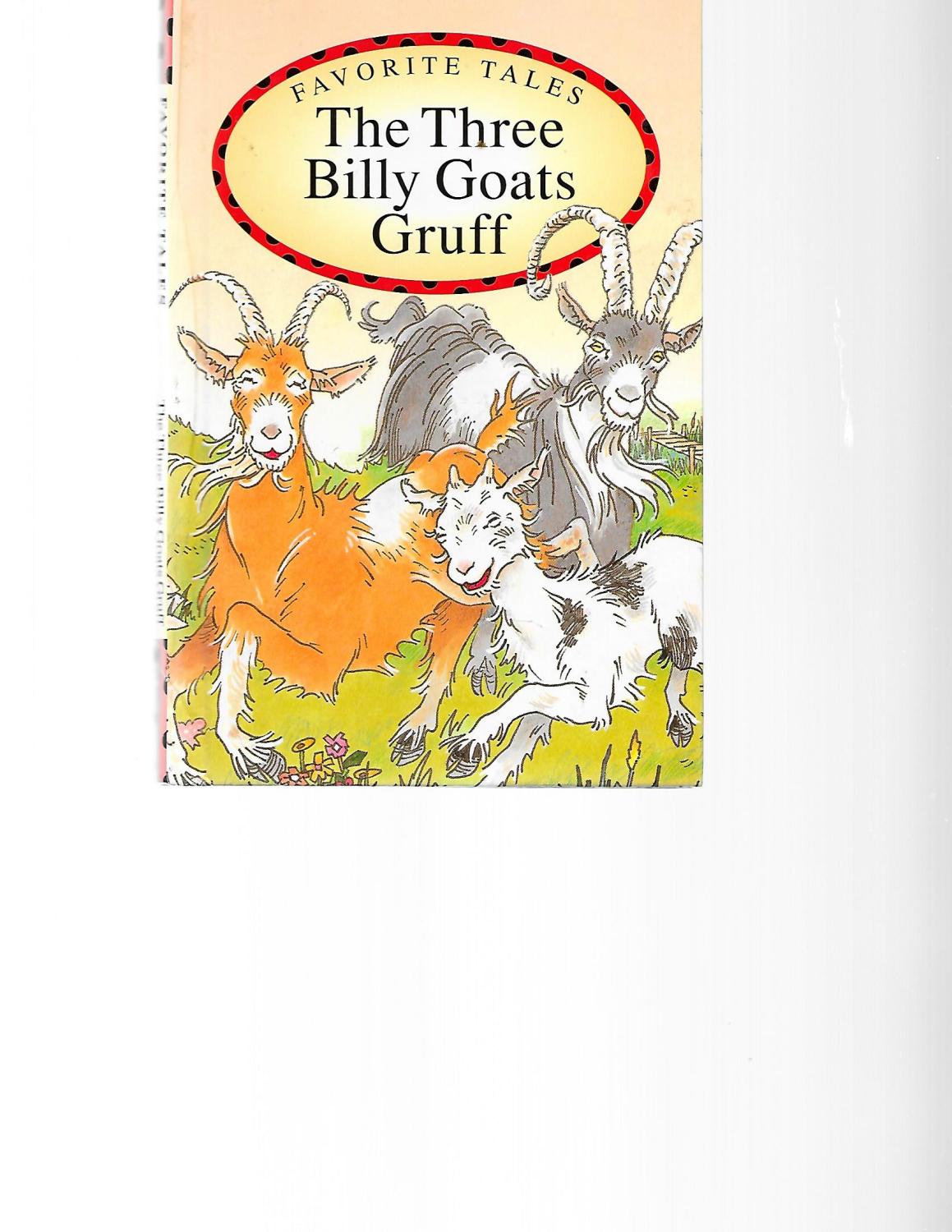 The Three Billy Goats Gruff (Favorite Tales)