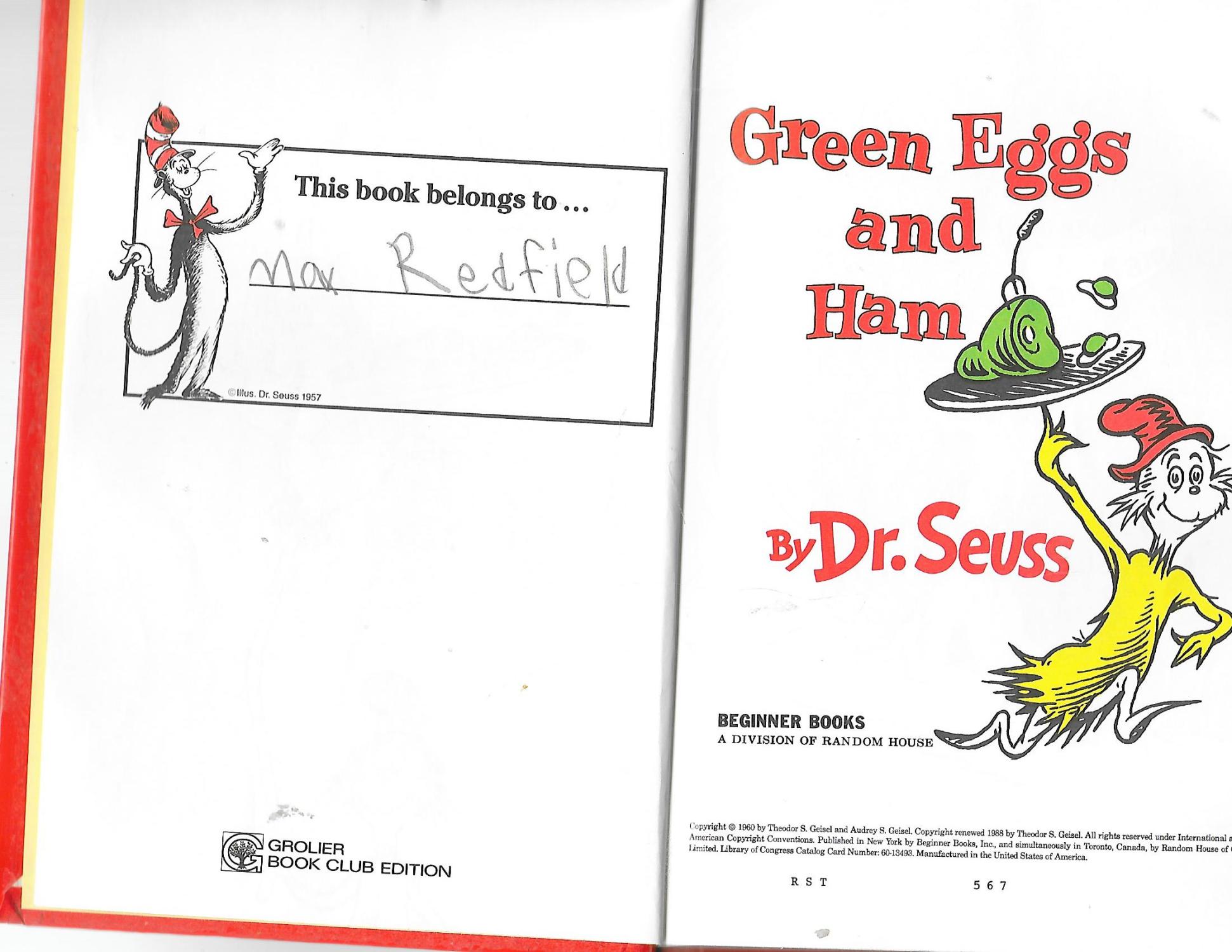 green eggs and ham beginner books r green eggs and ham book