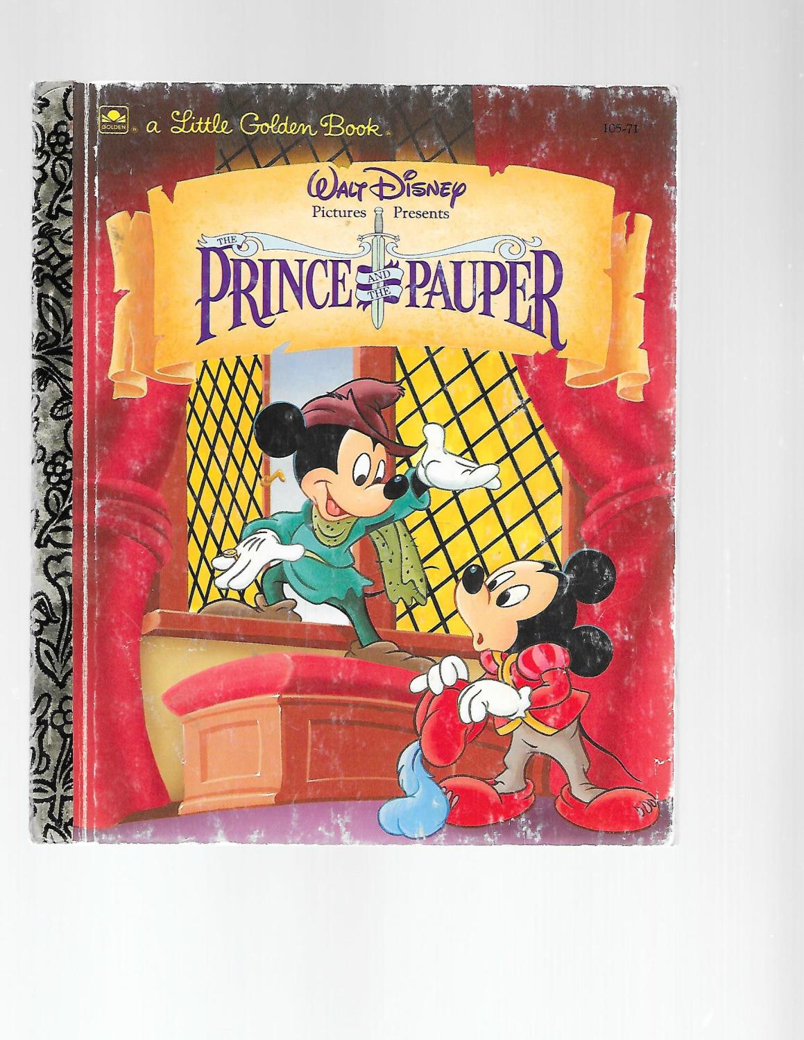 Walt Disney Pictures Presents: The Prince and the Pauper (Little Golden Book)