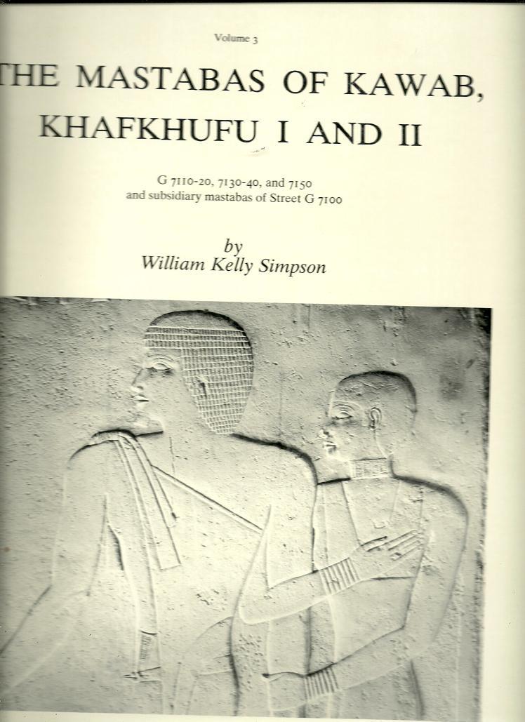 Mastabas of Kawab, Khafkhufu I & II, G7110-7120, 7130-7140 and 7150