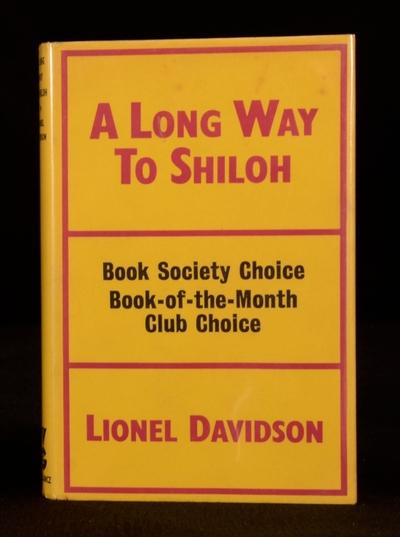 A Long Way To Shiloh By Lionel Davidson London Victor Gollancz Hardcover First Edition