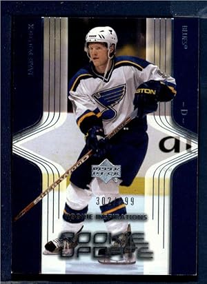 2003 Upper Deck Rookie Update #98 Jame Pollock RC Hockey Card