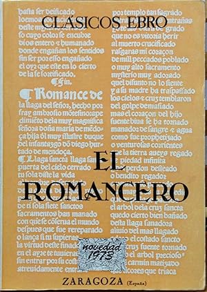 El Romancero y otra poesía de tipo tradicional. Edición de Conrado Guardiola Alcover