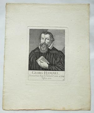 Georg Hummel, Diaconus bey S. Sebald von a.1549 bis a. 1551.