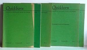 Quickborn - Zeitschrift für plattdeutsche Sprache und Dichtung. 1973, 63. Jahrgang, Heft Nr. 1/ 2...