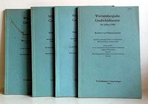 Württembergische Geschichtsliteratur des Jahres 1967, 1968, 1969, 1970. Beiheft des Jahrgangs XXV...