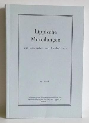 Lippische Mitteilungen zur Geschichte und Landeskunde - Band 46.