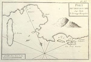 Port des Trois Bouches Sur l'Isle S. George d'Esquiro. P 93.