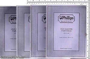 Old Master Paintings: Sales from 1984 [FOUR VOLUMES]