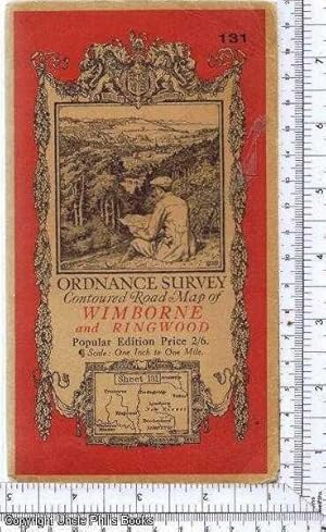 Ordnance Survey Contoured Road Map [One-inch Popular Edition], sheet 131, Wimborne and Ringwood. ...