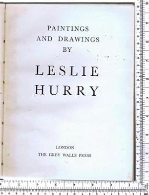 Paintings and Drawings by Leslie Hurry [SIGNED COPY]