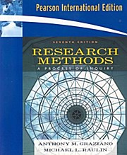 Research Methods - Michael L. Raulin Anthony M. Graziano