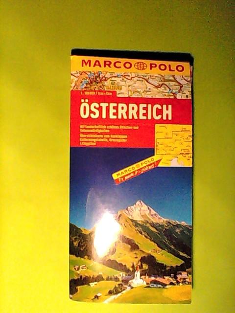 MARCO POLO Länderkarte Österreich 1:300.000 (MARCO POLO Länderkarten) - Marco, Polo