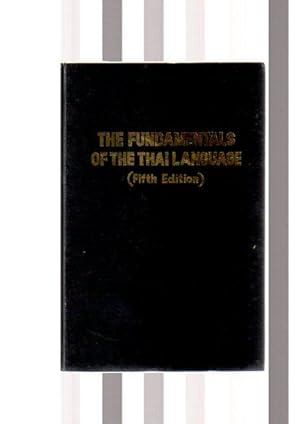 Fundamentals of the Thai Language