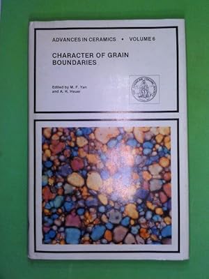 Character of Grain Boundaries (Advances in Ceramics)